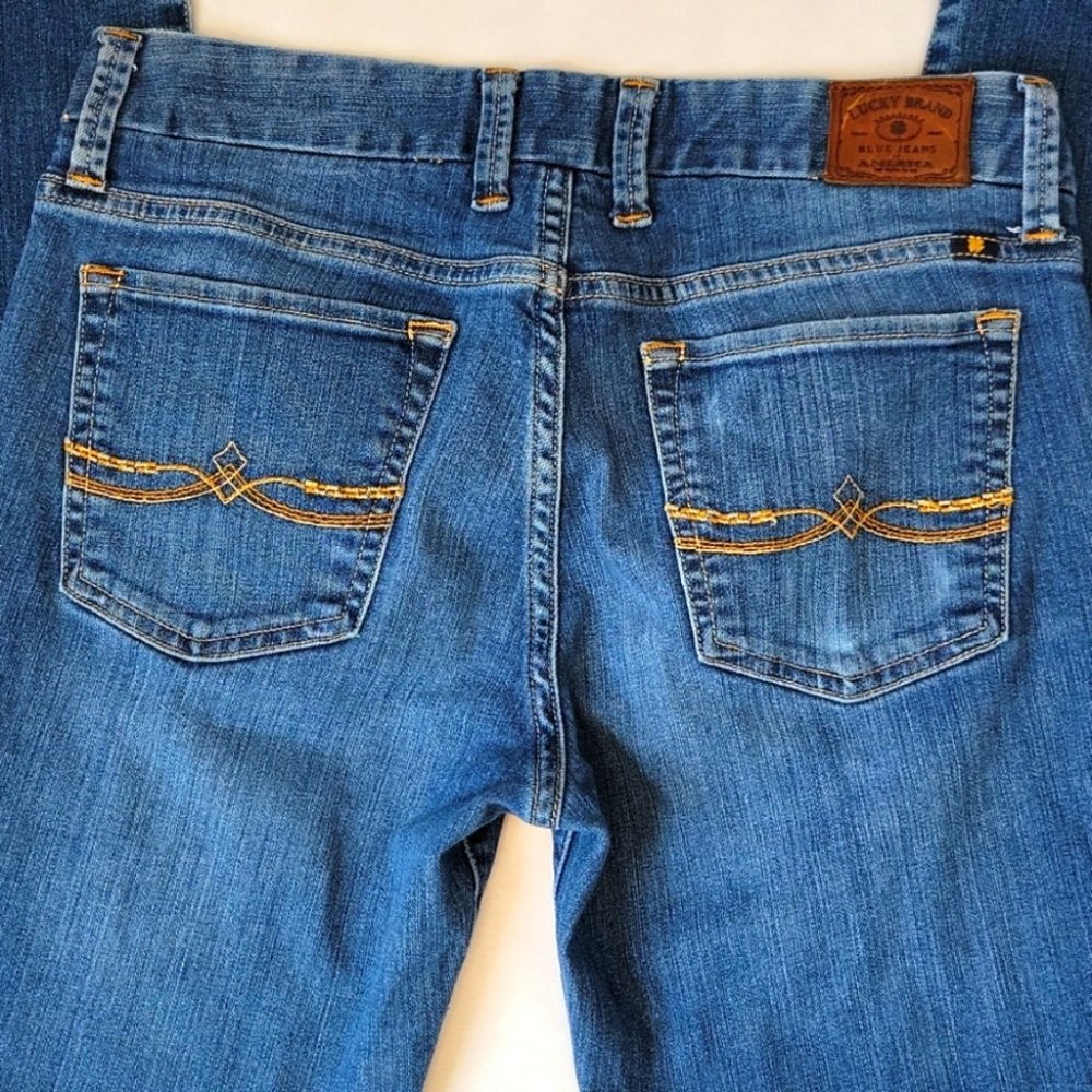 Lucky Brand Sweet Jean Hi Rise Straight Leg Size 6/28 - Picture 4 of 12